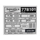 Насос Aquatica 778100 Відцентровий 0.25кВт H 35(26)м Q 45(30)л/хв Ø80мм (3QJD2-8-0.25)