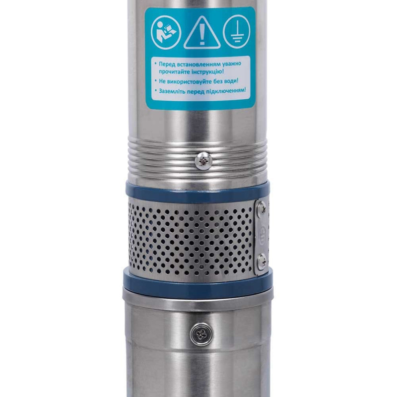 Насос Aquatica 778100 Відцентровий 0.25кВт H 35(26)м Q 45(30)л/хв Ø80мм (3QJD2-8-0.25)