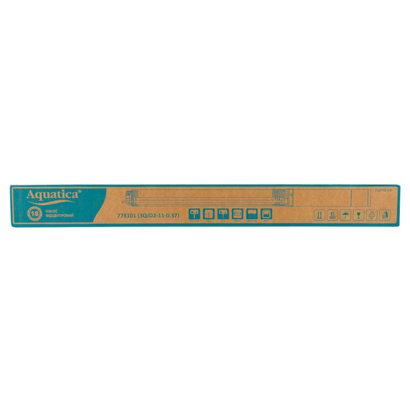 Насос Aquatica 778106 Відцентровий 1.3кВт H 164(124)м Q 45(30)л/хв Ø80мм (3QJD2-38-1.3)