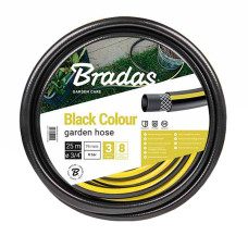 Шланг для полива BLACK COLOUR 3/4" 25м, Bradas Польша черный WBC3/425