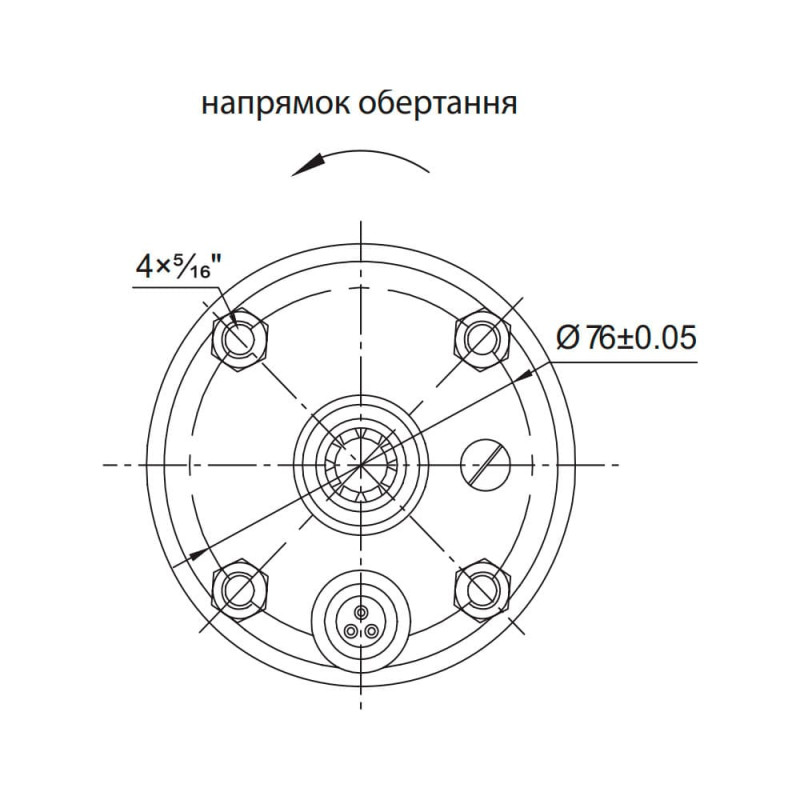 Насос Aquatica 778443 Відцентровий 0.75кВт H 84(65)м Q 55(35)л/хв Ø102мм 45м кабелю (4QJED3-12-0.75)