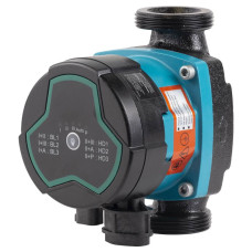 Насос циркуляційний енергозберігаючий 5-60Вт Hmax 8м Qmax 63л/хв Ø1½ 130мм + гайки Ø1 AQUATICA GPA25-8/130 III (774062)