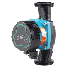 Насос циркуляційний енергозберігаючий 5-90Вт Hmax 8м Qmax 73л/хв Ø2 180мм + гайки Ø1¼ AQUATICA GPA32-8/180 III (774064)