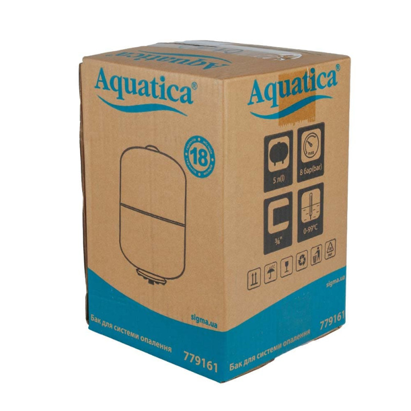 Бак для системи опалення 5л сферич (розбірний) Aquatica 779161