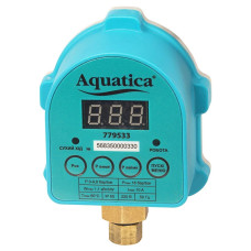 Реле давления электронный 1.1кВт Ø¼" с защитой сухого хода Aquatica (779533)
