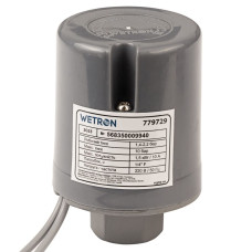 Реле давления 1.5кВт 1.4-2.2 бар цилиндр (гайка) Wetron (779729)
