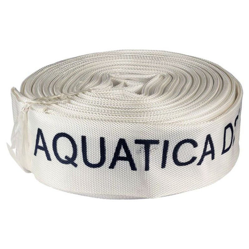 Рукав дренажний двошаровий з ГР-50 (алюм) PVC+PЕ Ø2" 8атм 30м Aquatica 779963